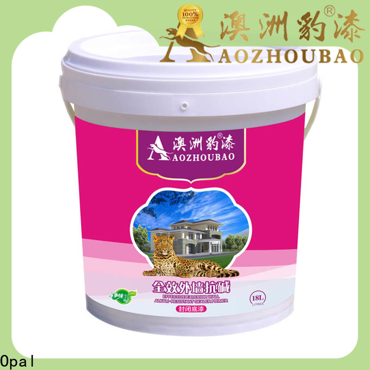 Opal exterior primer paint factory price for home use