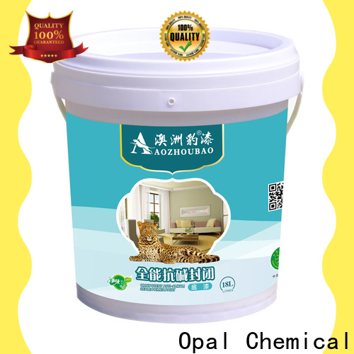 Opal antialkali interior textured paint factory for family