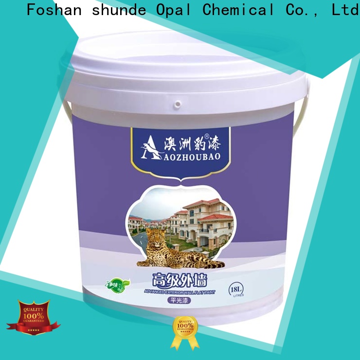 Opal exterior latex paint factory price for building