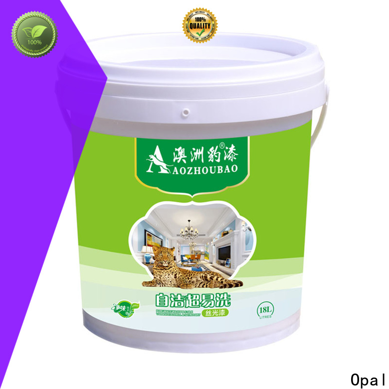 Opal antialkali best emulsion paint factory for family