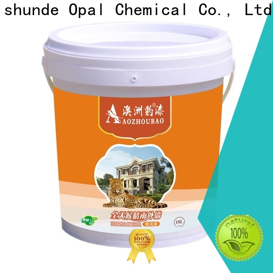 Opal wholesale best exterior paint factory price for building