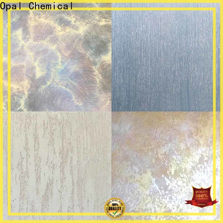 Opal types of paint for art customized for exterior wall