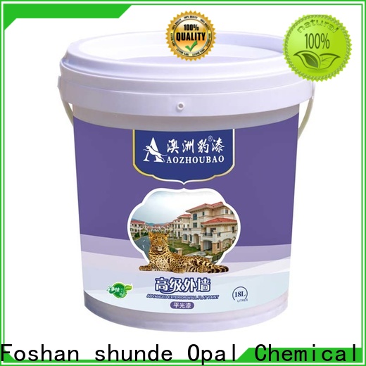 Opal exterior wall paint directly sale for renovating house