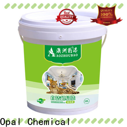 Opal healthy washable emulsion paint wholesale for UXA wall varnish