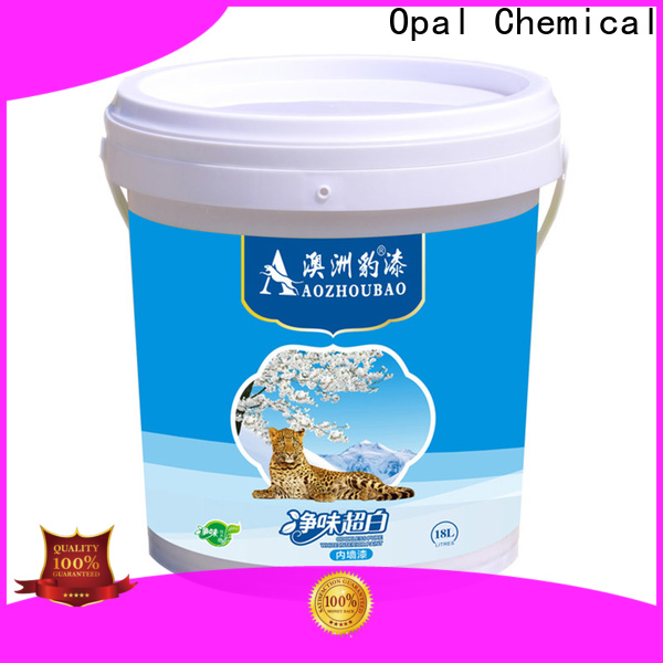 Opal eco-friendly best emulsion paint factory for UXA wall varnish