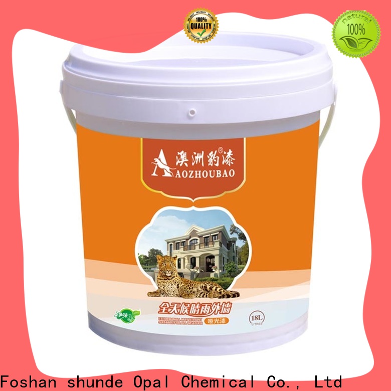 Opal latest types of exterior paints manufacturer for building