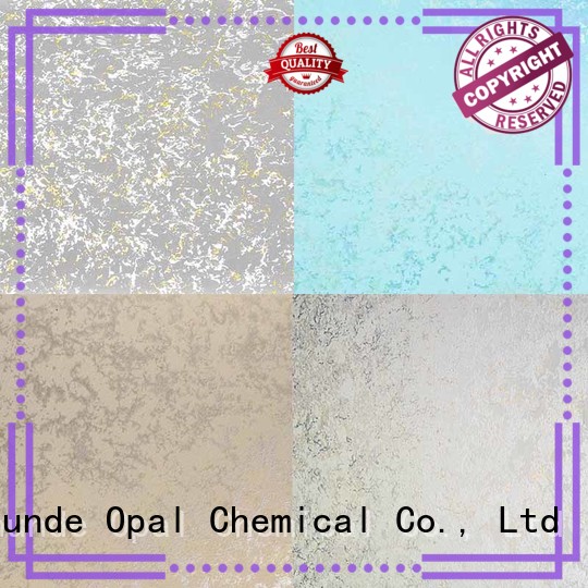 Opal types of paint for art series for exterior wall