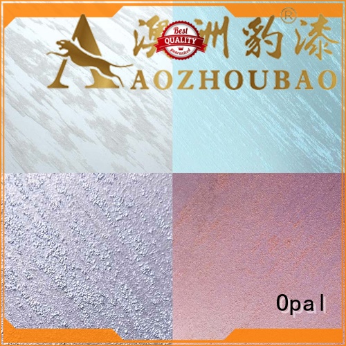 Opal types of paint for art customized for inner wall