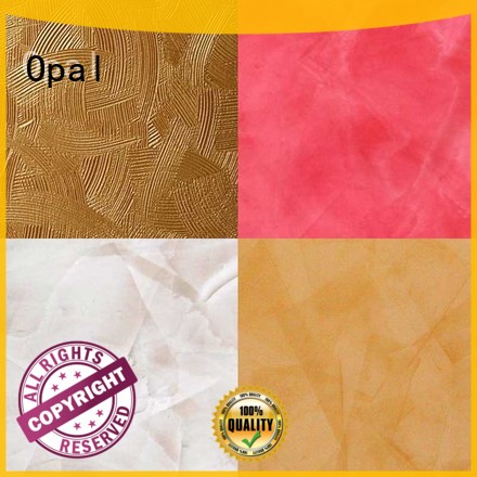 Opal types of paint for art customized for inner wall